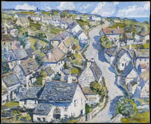 Mining Village in Cornwall, c.1920